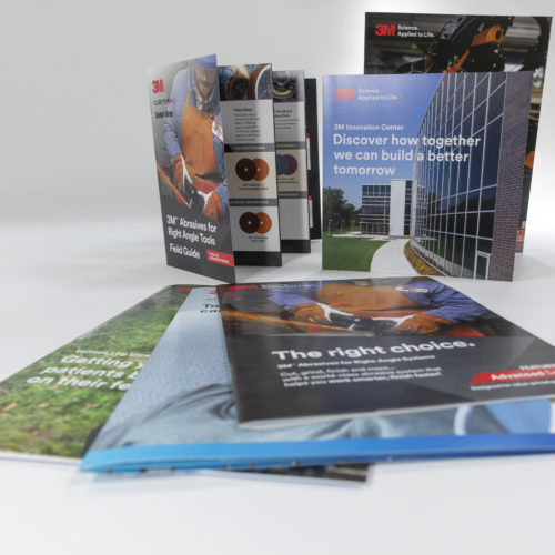 Booklets, brochures, and flyers for 3M